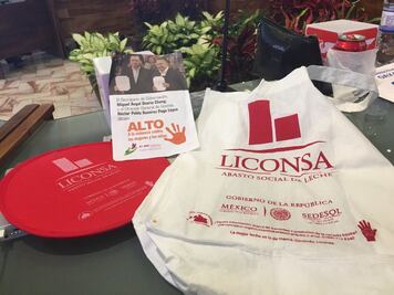 Denuncian ante el INE promoción personalizada del director de Liconsa
