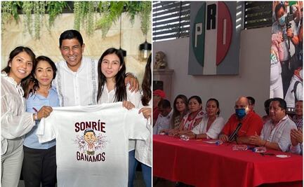 Morena y PRI declaran a sus candidatos ganadores de la elección por la gubernatura de Oaxaca