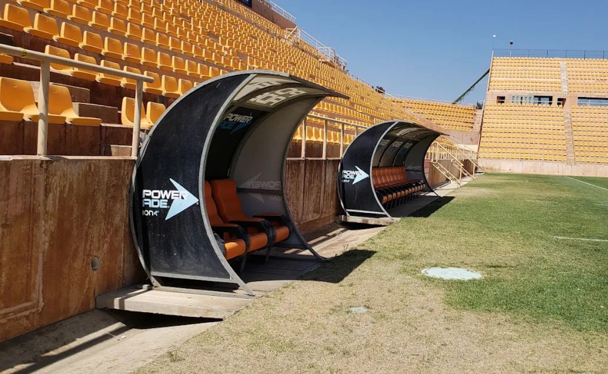 Estadio en Oaxaca. Foto: Jacob Cosmes