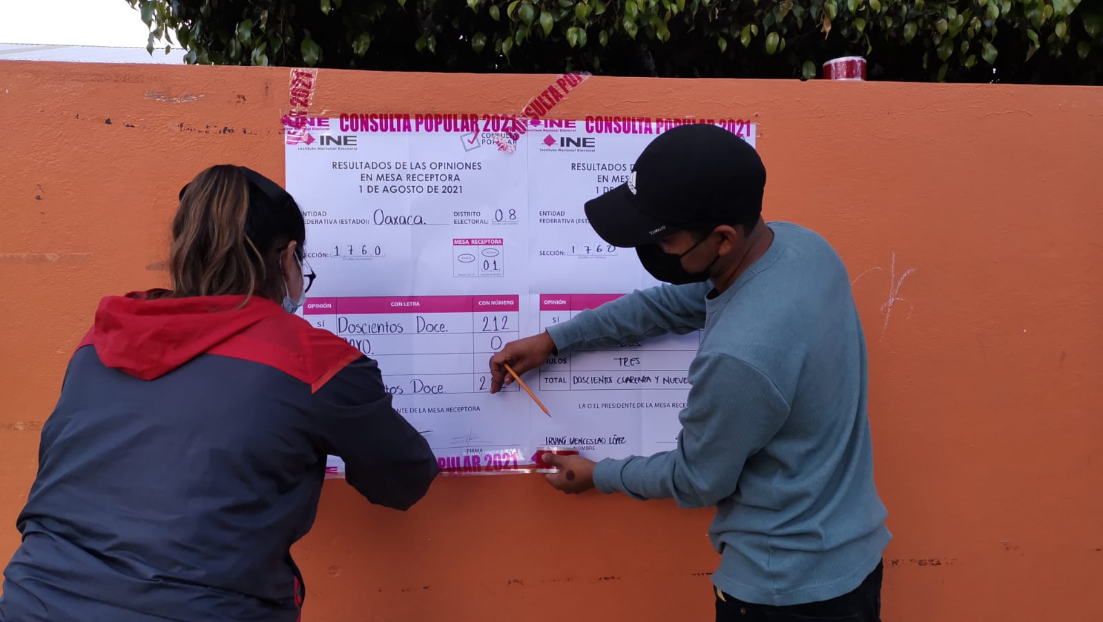 Con la mitad de actas computadas, Consulta Popular en Oaxaca registró participación de 5.18%