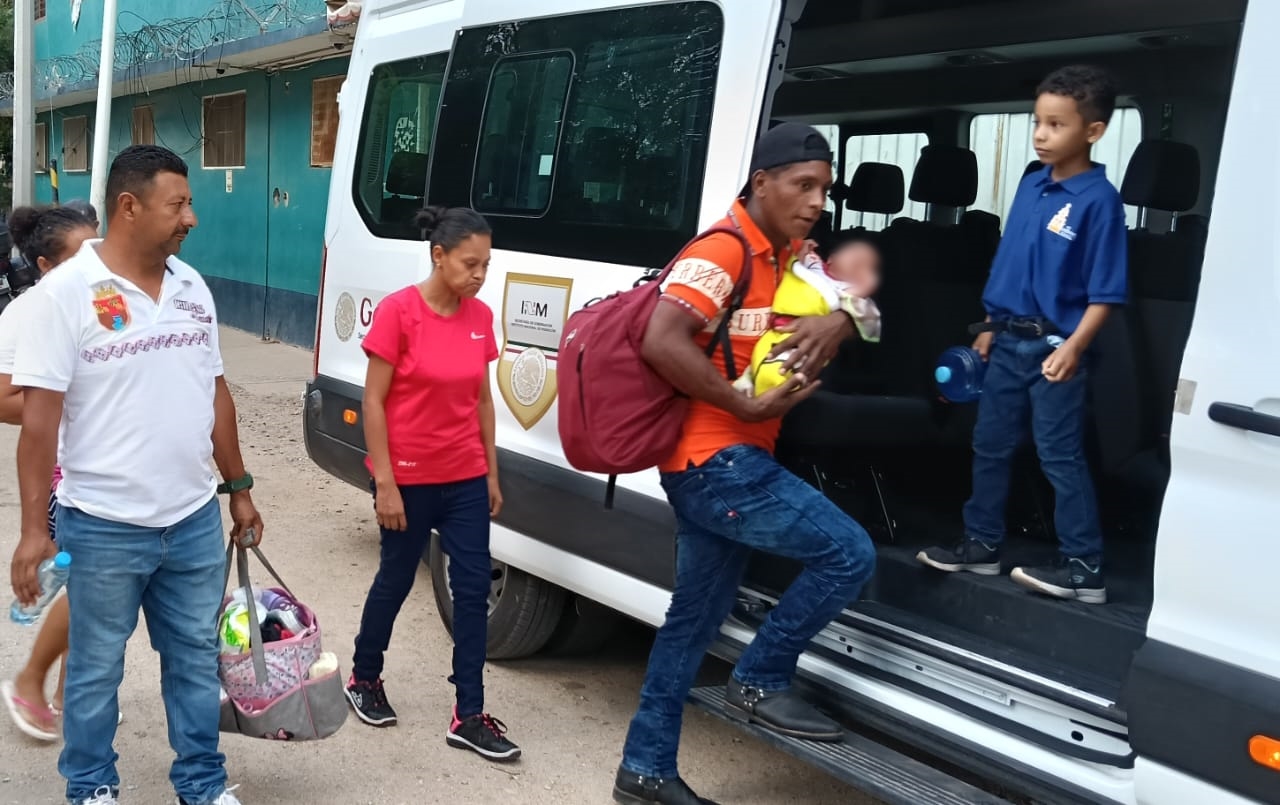 Migrantes en Oaxaca. Foto: Especial