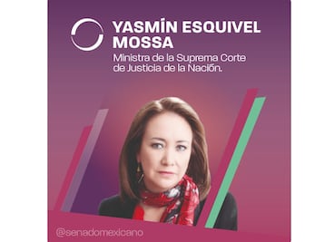 Yasmín Esquivel es electa nueva ministra de la SCJN