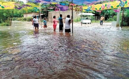 Causa ciclón tropical 17-E desbordamiento de ríos en Oaxaca