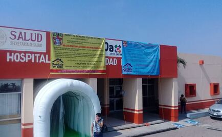 Trabajadores del Hospital de Ixtepec rechazan pacientes con Covid-19; denuncian falta de insumos y personal