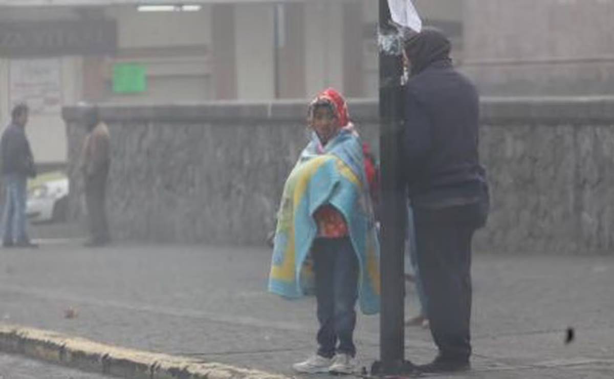 Frente frío número 9 Foto: Archivo