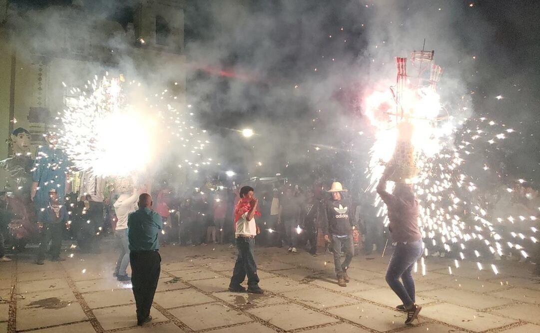 Salud de Oaxaca pide a población evitar uso de pirotecnia durante el Grito de la Independencia. Foto: Especial