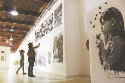 Exhiben en el CaSa 250 piezas de gráfica contemporánea