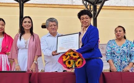 Yanin, la joven de Oaxaca premiada por buscar una alternativa al problema de la basura