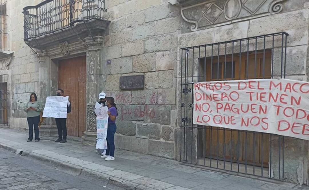 Sin acuerdo con exempleados por adeudo, Museo de Arte Contemporáneo de Oaxaca reabre sus puertas. Foto: Especial