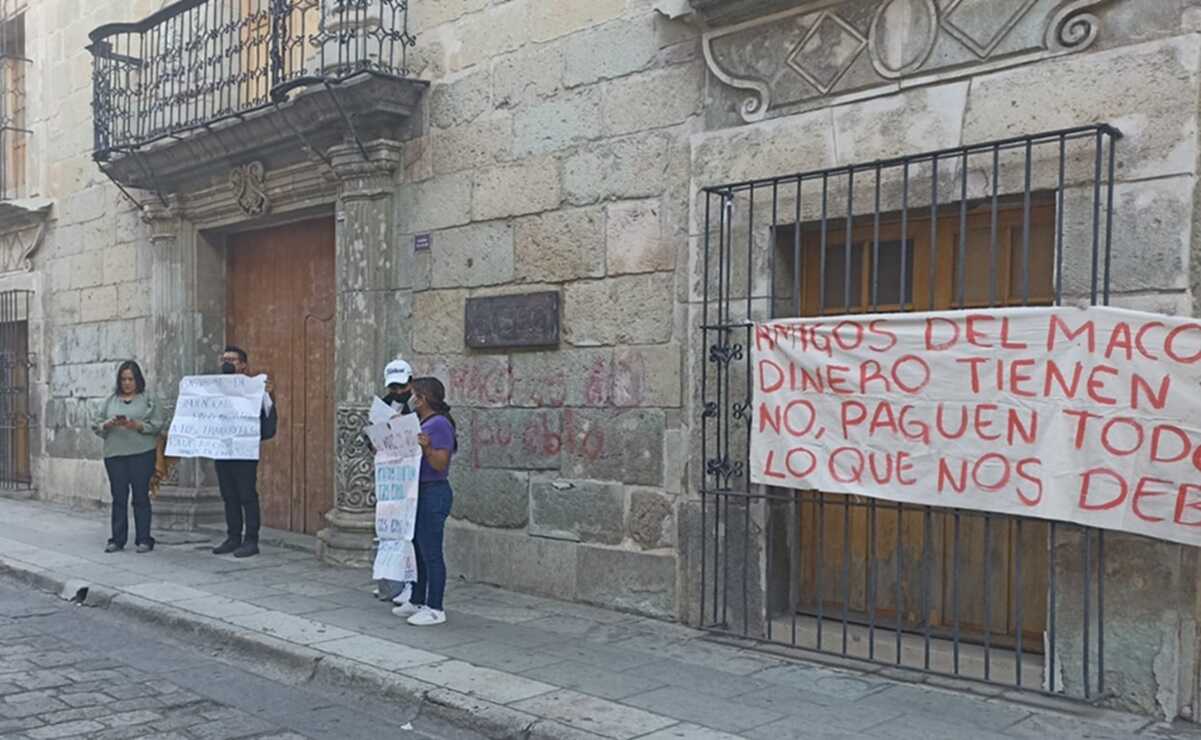 Sin acuerdo con exempleados por adeudo, Museo de Arte Contemporáneo de Oaxaca reabre sus puertas. Foto: Especial