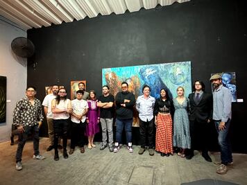 Reúnen en Oaxaca obra de 10 artistas en la exposición: "Como ardiente mirada que perturba"
