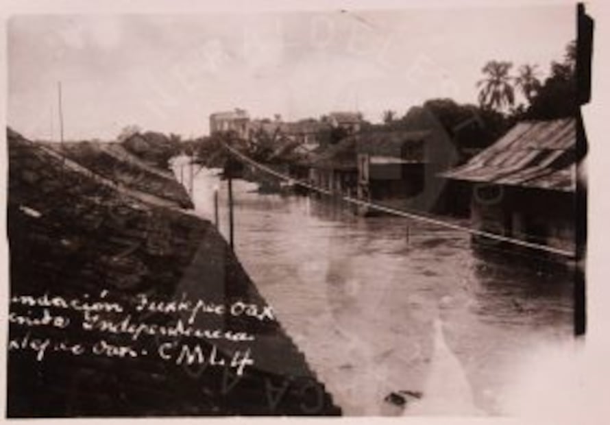 Riada en Oaxaca en 1944. Foto: Gobierno de Oaxaca.