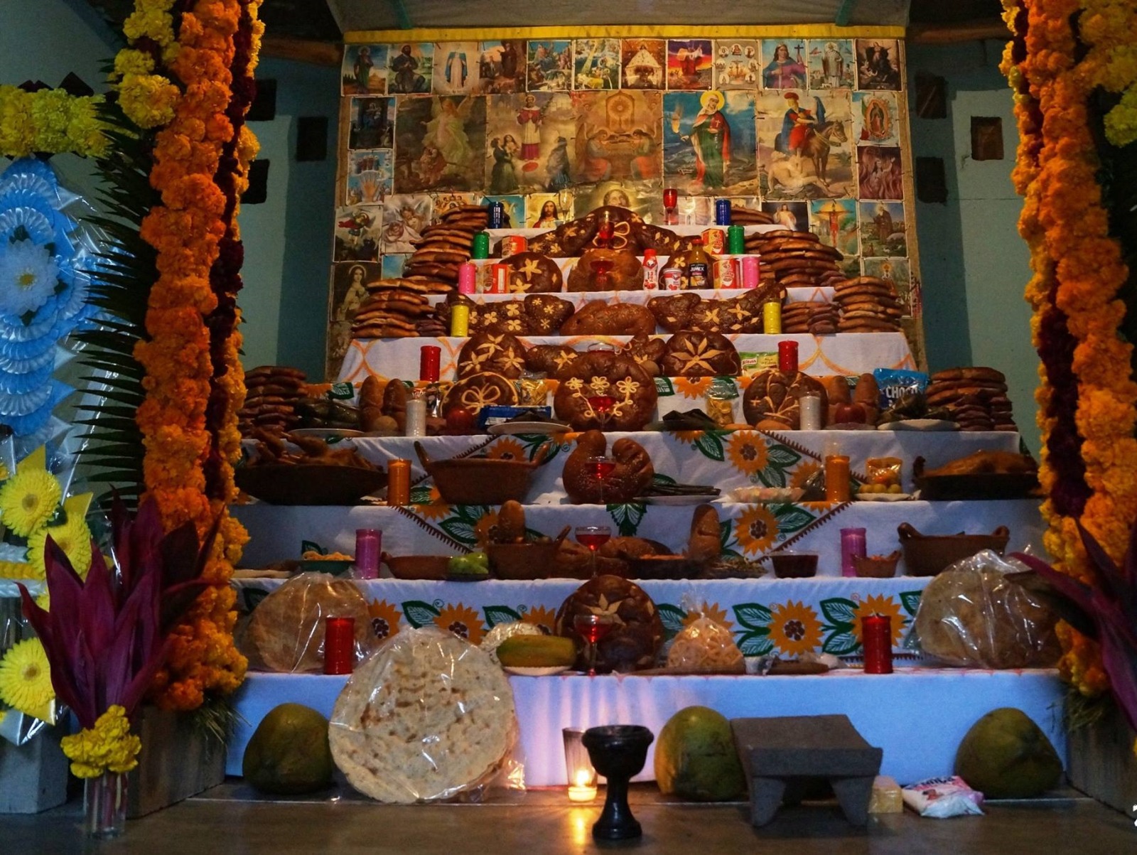 Altar chinanteco. Foto: Eder Mc Yanni