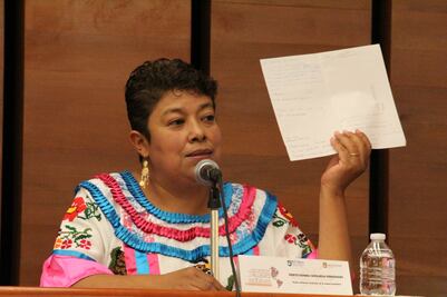 La intérprete mazateca que acerca justicia a paisanos