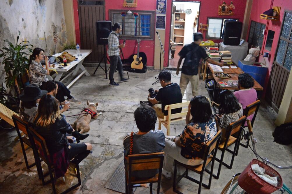 Mitote, nace en Oaxaca un espacio de expresión para el alboroto y la palabra. Foto: Juan Carlos Zavala