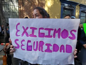 Protestan alumnos de bachillerato en Oaxaca por seguridad; edil ordena reforzar vigilancia