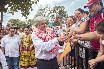 AMLO pone la mirada en el Istmo; apuesta por la reconstrucción