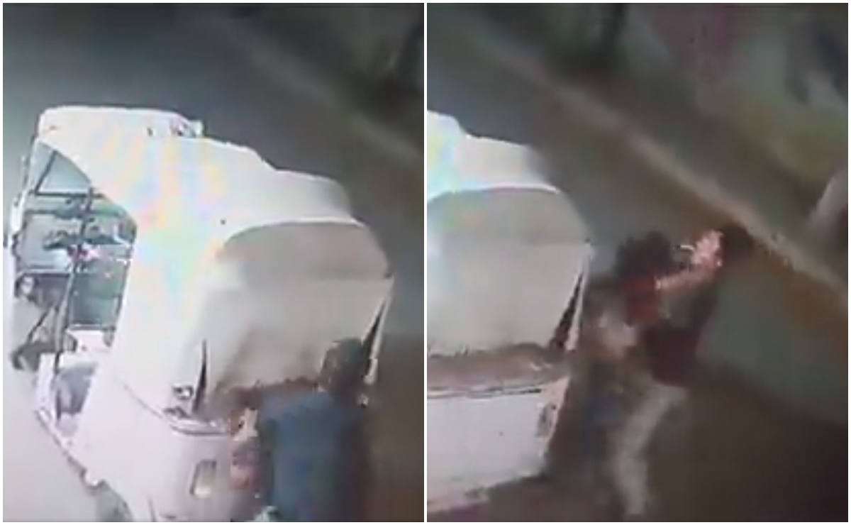 Indaga fiscalía video en el que hombres someten a una mujer y la suben por la fuerza a un mototaxi