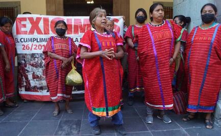 Desplazadas triquis acusan que no han sido reubicadas tras desalojo; reprueban represión del gobierno de Oaxaca