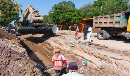 Ubican 62 puntos críticos en red de drenaje de Juchitán, colapsada tras nuevo terremoto