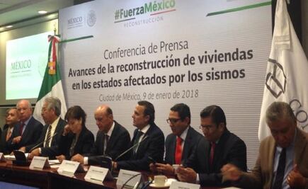 Van más de 17 mil viviendas reconstruidas tras sismos: Sedatu