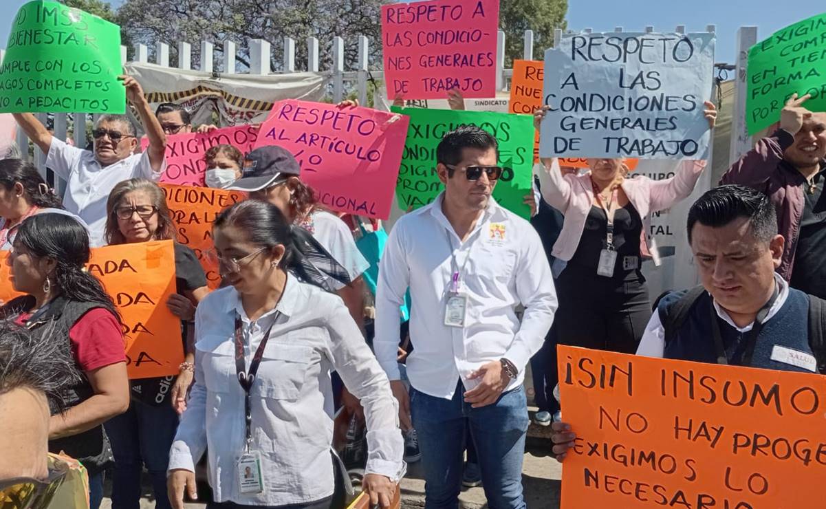 Hospital General de Oaxaca, con abasto de 20% de medicamentos; acusan incumplimiento del IMSS Bienestar