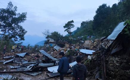 Reportan heridos y afectaciones de viviendas por deslizamiento de tierra en Huautla, Oaxaca