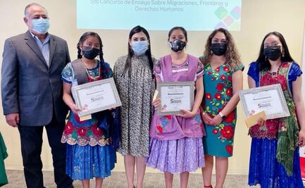 Premian a mujeres de Oaxaca por crear ensayos sobre Migraciones, Fronteras y Derechos Humanos
