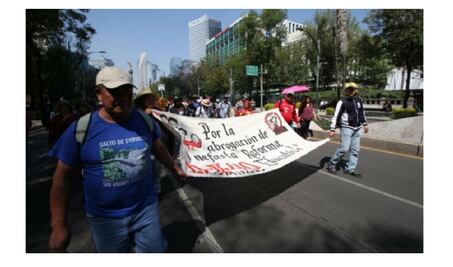 Nosotros congelamos la Reforma Educativa: CNTE