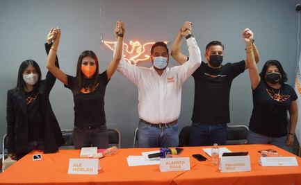 Presenta Movimiento Ciudadano a Alejandra García y Francisco Melo, sus precandidatos al gobierno de Oaxaca