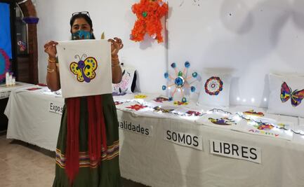 Con una exposición colectiva, mujeres del Istmo celebran un año libre de violencia