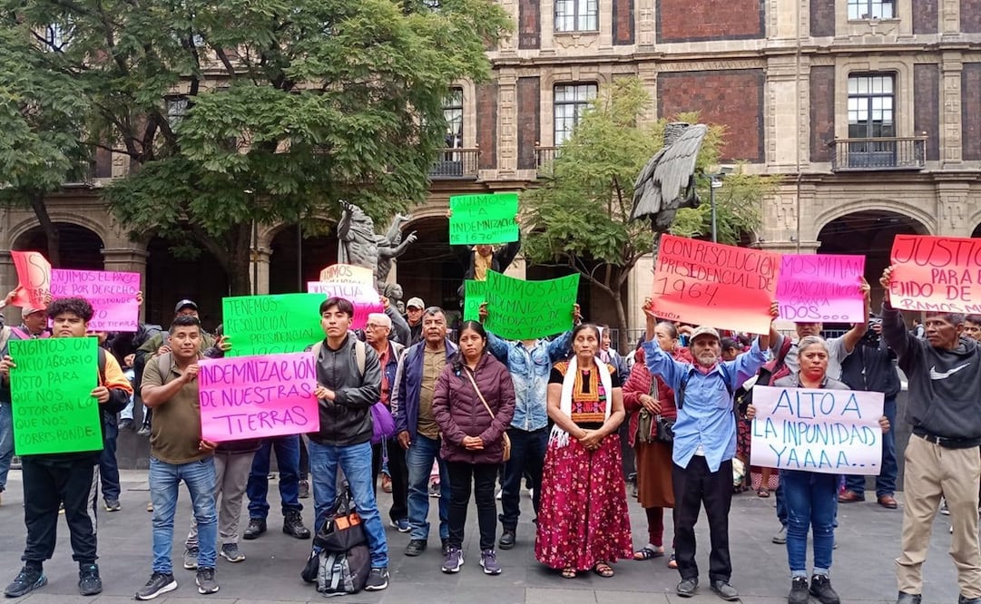 Campesinos de Ramon Millán, Oaxaca. Foto: Especial