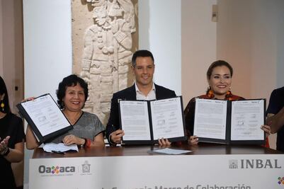 Gobierno del Estado e INBAL firman convenio para fortalecer educación