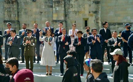 Encabeza Murat la ceremonia conmemorativa en Oaxaca del 112 Aniversario de la Revolución Mexicana