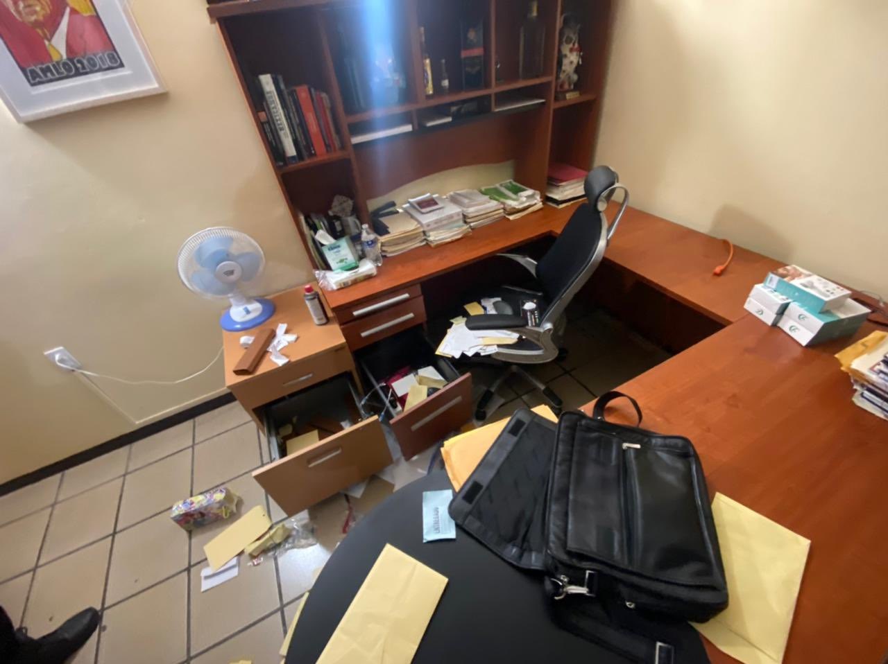 Denuncia el diputado local César Morales el allanamiento de sus oficinas en la ciudad de Oaxaca
