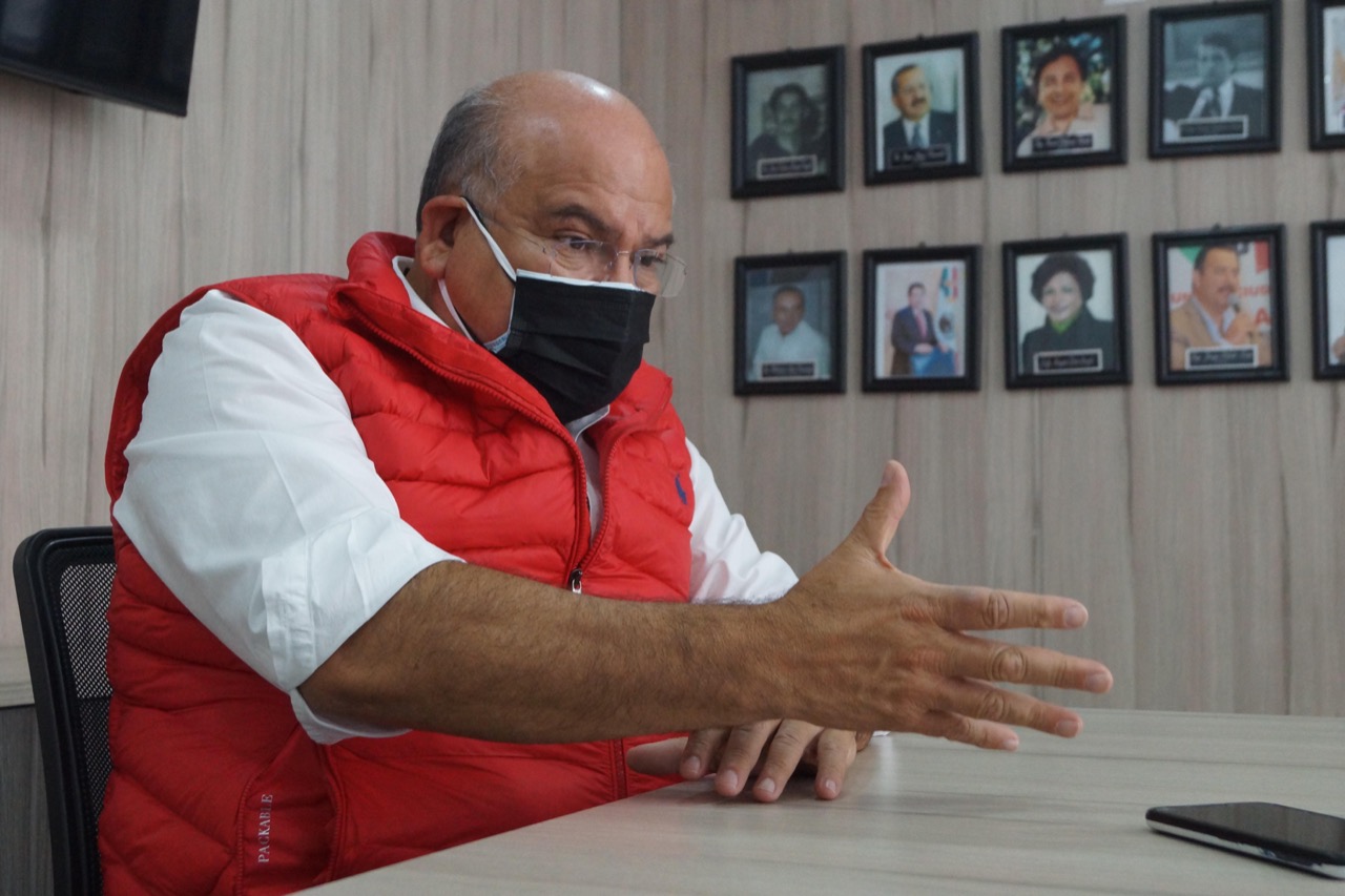 Morena se “cuelga” de AMLO en lucha por Oaxaca; fortaleza del PRI en contienda es la unidad: Villacaña. Fotos: Edwin Hernández