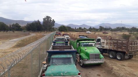 Persiste disputa por obras de ampliación del aeropuerto; se registra conato de violencia