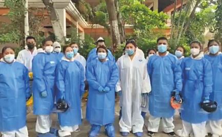 Pese a promesa de AMLO, abandonan a personal de Hospital Insabi de Juchitán de primera línea Covid