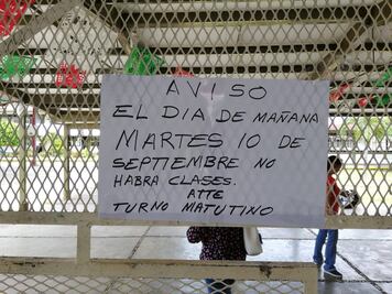 Escuelas de Tuxtepec anuncian suspensión de clases por miedo a violencia; IEEPO dice que no es oficial