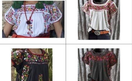 Sepia se suma al reclamo contra marcas de EU por el plagio de bordados de comunidades indígenas de Oaxaca