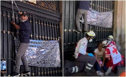 Protesta de Comités de Defensa de la 4T contra gobierno de Oaxaca deja mujer lesionada