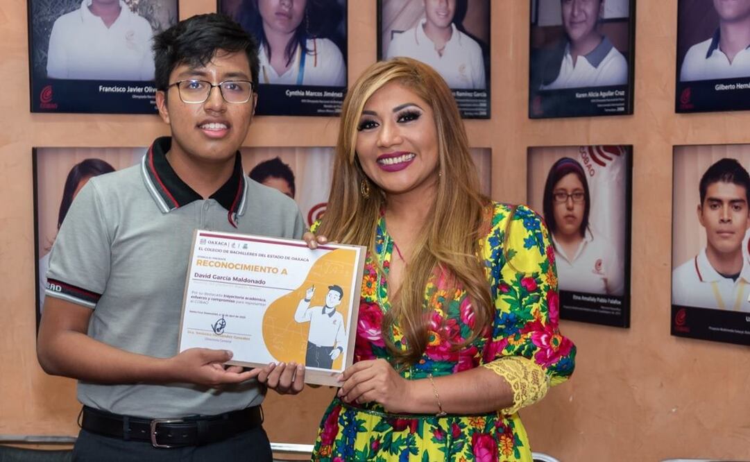 De Oaxaca a Japón. Alumno del Cobao participará en Olimpiada Internacional de Matemáticas en Tokio. Foto: Especial