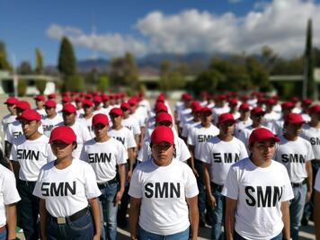 Siete mujeres inician Servicio Militar Nacional en Oaxaca