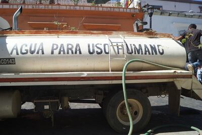 Falta del agua pega a escuelas de la capital de Oaxaca; primarias suspenden clases