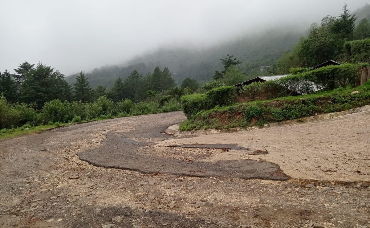 Comunidades de la Ruta del Café de la Mixteca de Oaxaca exigen rehabilitación de la carretera