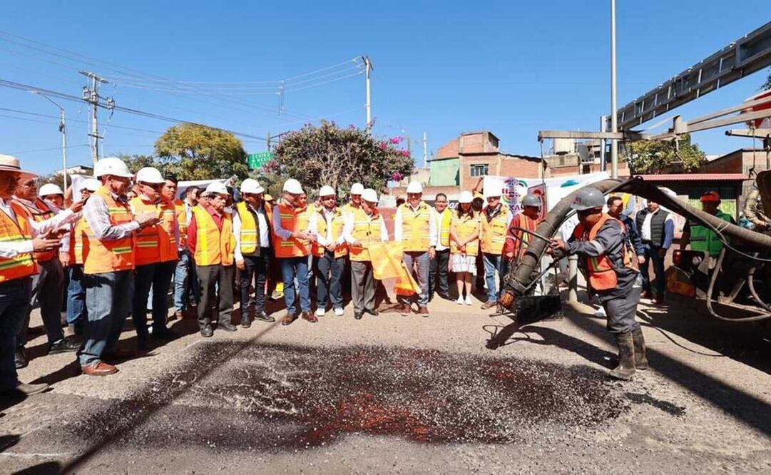 Supervisa Jara acciones de mejoramiento urbano en la capital de Oaxaca; pide participación ciudadana. Foto: Especial