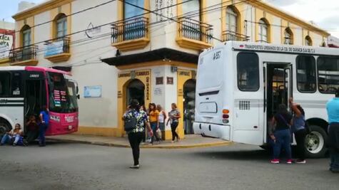 STEUABJO bloquea accesos al Centro Histórico de la capital