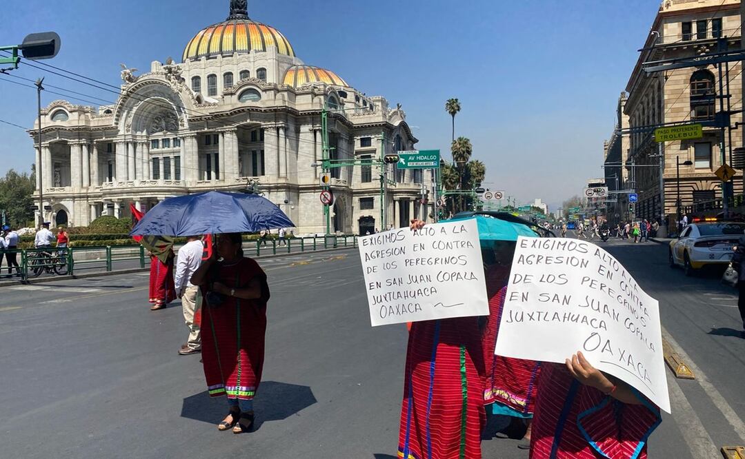 Desde CDMX acusa el MULT ataques armados en Copala, centro ceremonial triqui de Oaxaca. Fotos: Fernando Miranda