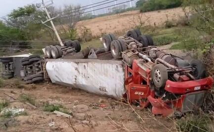 Vuelcan 4 tráileres en Istmo de Oaxaca por Frente Frío 35; hay cortes de luz en 7 municipios