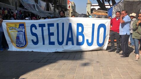 Declara Junta Local de Conciliación válida la huelga del STEUABJO